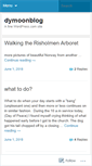 Mobile Screenshot of dymoonblog.com
